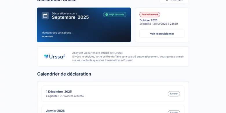 Préparer automatiquement ses déclarations URSSAF avec Abby