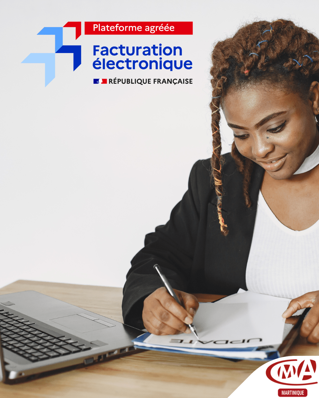 Solution de gestion et de facturation électronique CMA Martinique
